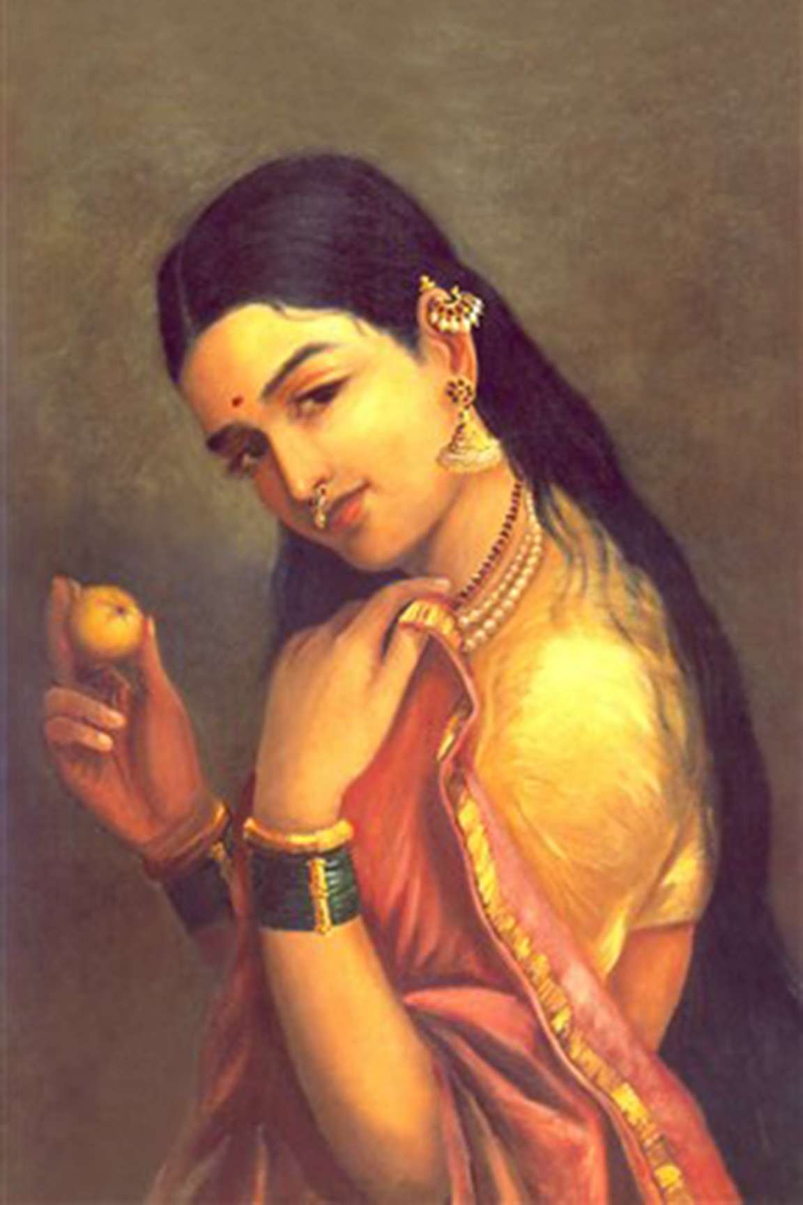 BG-R12-LADY-WITH-FRUIT0909 Lady With Fruit - Image 1