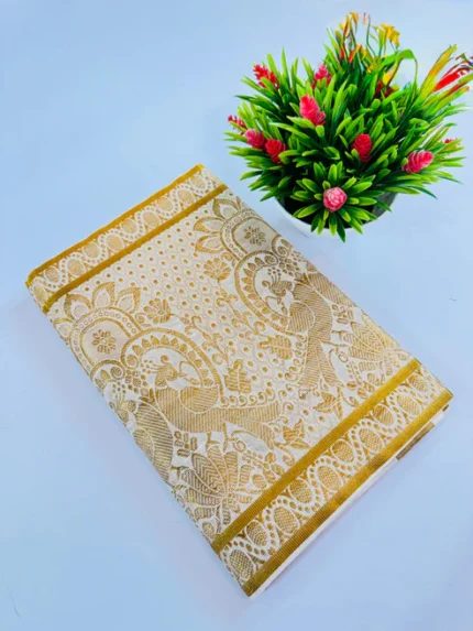 Kerala Kasavu Border Set Saree
