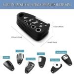 Kitchen Unique Gadgets Set 6 Pieces, Space Saving, Cheese Grater, Bottle Opener, Fruit Vegetable Peeler, Pizza Cutter, Garlic Ginger Grinder, Herb Stripper Kitchen Tools Set - Image 4