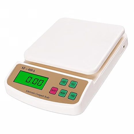 Digital Kitchen Weighing Scale 10Kg Electronic Weight Machine with LCD Display |SF-400A Food Measuring Scale for Baking Cooking Dieting Grocery Kitchen Use - Image 1